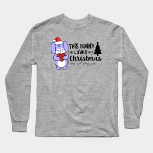 This Bunny Loves Christmas Long Sleeve T-Shirt